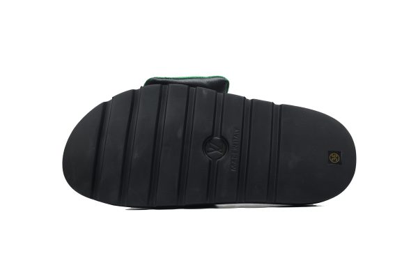 PK God Batch LOUIS VUITTON Pool Pillow Comfort Green denim with yellow label