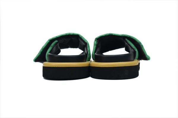 PK God Batch LOUIS VUITTON Pool Pillow Comfort Green denim with yellow label