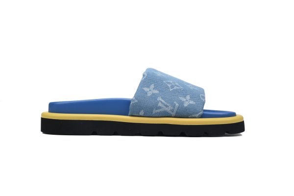 PK God Batch LOUIS VUITTON Pool Pillow Comfort Light blue denim