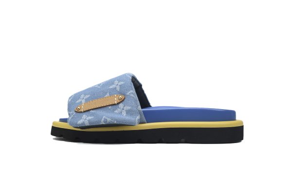 PK God Batch LOUIS VUITTON Pool Pillow Comfort Light blue denim