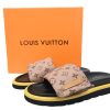 PK God Batch LOUIS VUITTON Pool Pillow Comfort Light Brown