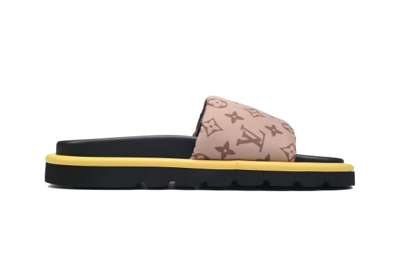 PK God Batch LOUIS VUITTON Pool Pillow Comfort Light Brown