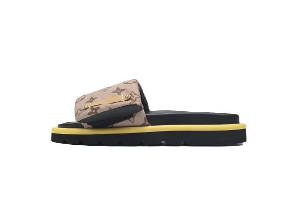 PK God Batch LOUIS VUITTON Pool Pillow Comfort Light Brown