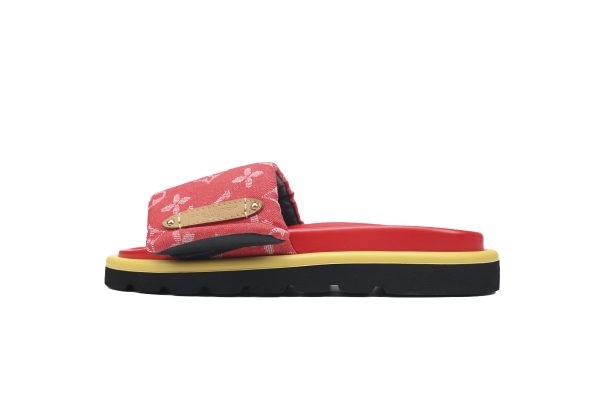 PK God Batch LOUIS VUITTON Pool Pillow Comfort Red Denim PK God Batch LOUIS VUITTON Pool Pillow Comfort Red Denim