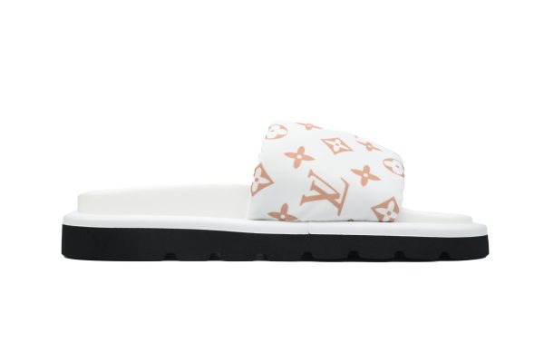 PK God Batch LOUIS VUITTON Pool Pillow Comfort White yellow label