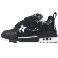 PK God Batch Louis Vuitton Skate Horse Hair Black Diamond PK God Batch Louis Vuitton Skate Horse Hair Black Diamond