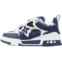 PK God Batch Louis Vuitton Skate Horse Hair Blue Diamond PK God Batch Louis Vuitton Skate Horse Hair Blue Diamond