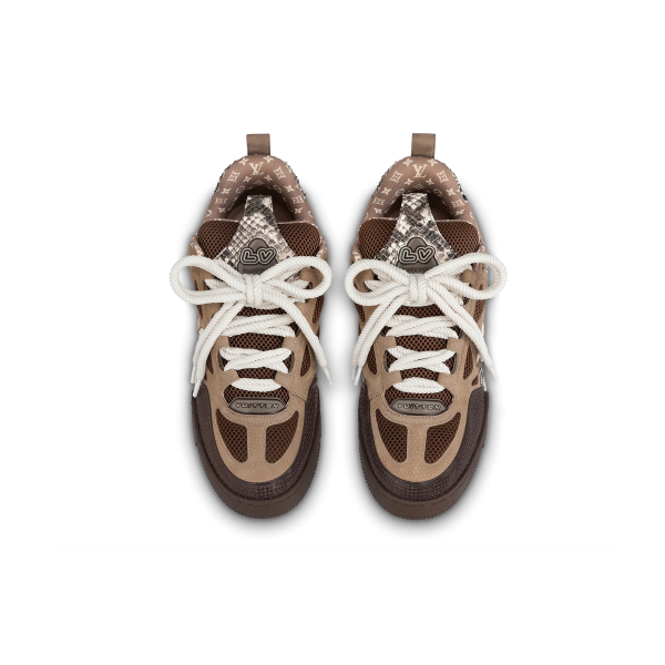 pk_god_batch_louis_vuitton_skate_sneaker_brown_snakeskin_1B0367A098312 PK God Batch LOUIS VUITTON Skate Sneaker Brown Snakeskin