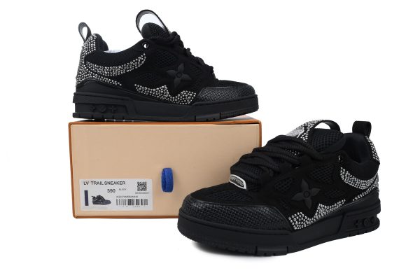 pk_god_batch_louis_vuitton_skate_trainer_black_swarovski_monogran_1abmhv_1B546C99AAF10 PK God Batch Louis Vuitton Skate Trainer Black Swarovski Monogran 1ABMHV