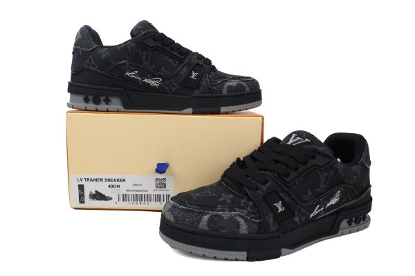 pk_god_batch_louis_vuitton_trainer__black_monogram_denim_1B546FDA2DB1E PK God Batch Louis Vuitton Trainer 'Black Monogram Denim