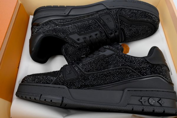 pk_god_batch_louis_vuitton_trainer__black_rhinestones__1a815h_1C3480846BD1F PK God Batch Louis Vuitton Trainer 'Black Rhinestones' 1A815H