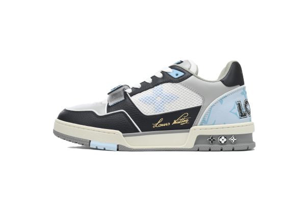 PK God Batch LOUIS VUITTON Trainer Black Blue PK God Batch LOUIS VUITTON Trainer Black Blue