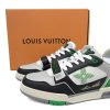 PK God Batch LOUIS VUITTON Trainer Black Green