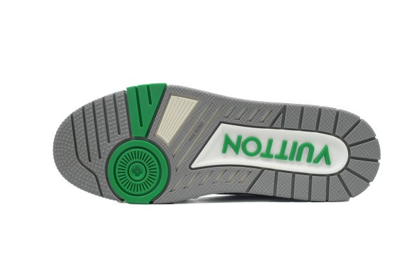 PK God Batch LOUIS VUITTON Trainer Black Green