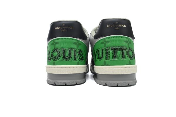 PK God Batch LOUIS VUITTON Trainer Black Green