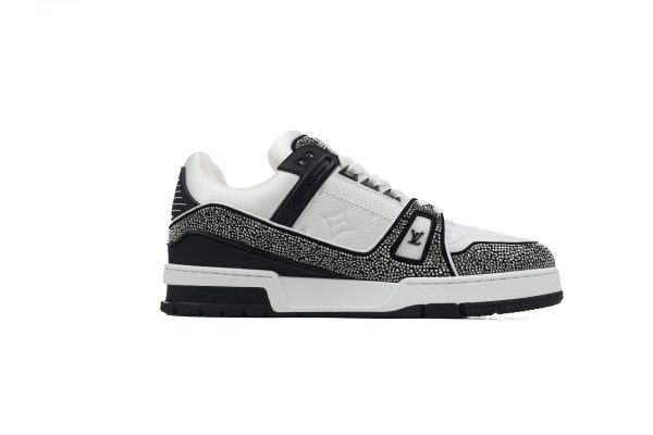 pk_god_batch_louis_vuitton_trainer_black_white_swarovski_1abm08__1C348467CE01A PK God Batch Louis Vuitton Trainer Black White Swarovski 1ABM08