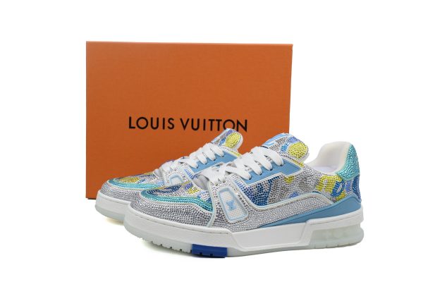 pk_god_batch_louis_vuitton_trainer_blue_1C3484DDFB312 PK God Batch Louis Vuitton Trainer Sky Blue