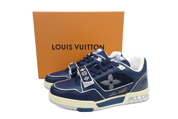 PK God Batch LOUIS VUITTON Trainer Dark Blue