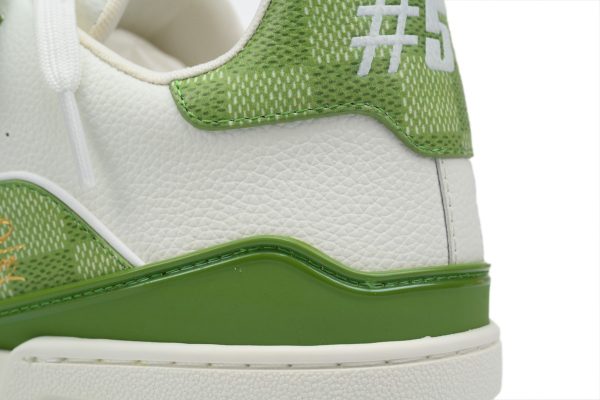 PK God Batch LOUIS VUITTON Trainer Golf Checkerboard Green