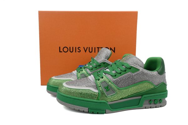pk_god_batch_louis_vuitton_trainer_green_1C34850A7871C PK God Batch Louis Vuitton Trainer sneaker Green