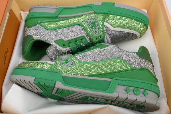 pk_god_batch_louis_vuitton_trainer_green_1C34850ABE81E PK God Batch Louis Vuitton Trainer sneaker Green