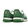 PK God Batch LOUIS VUITTON Trainer Green Cloth Surface VL1201