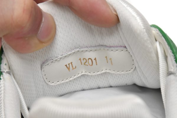 PK God Batch LOUIS VUITTON Trainer Green Cloth Surface VL1201