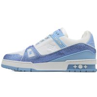 PK God Batch Louis Vuitton Trainer sneaker Blue
