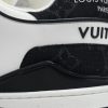 PK God Batch LOUIS VUITTON Trainer White and black
