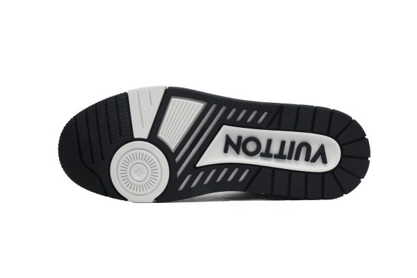 PK God Batch LOUIS VUITTON Trainer White and black