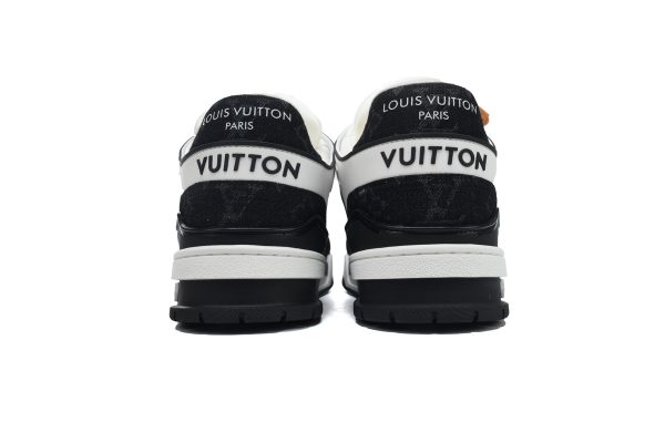 PK God Batch LOUIS VUITTON Trainer White and black