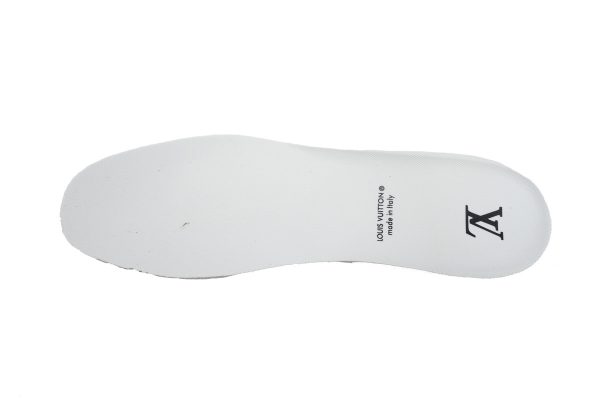 PK God Batch LOUIS VUITTON Trainer White and blue denim