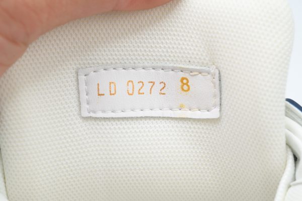 PK God Batch LOUIS VUITTON Trainer White and blue denim