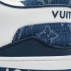 PK God Batch LOUIS VUITTON Trainer White and blue denim