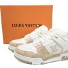 pk_god_batch_louis_vuitton_trainer_white_khaki_1AD66D2988211 PK God Batch LOUIS VUITTON Trainer White Khaki