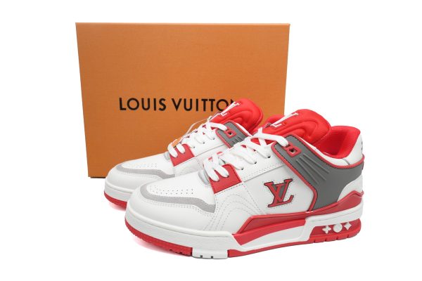 pk_god_batch_louis_vuitton_trainer_white_red_1AD66D51D361B PK God Batch LOUIS VUITTON Trainer White Red