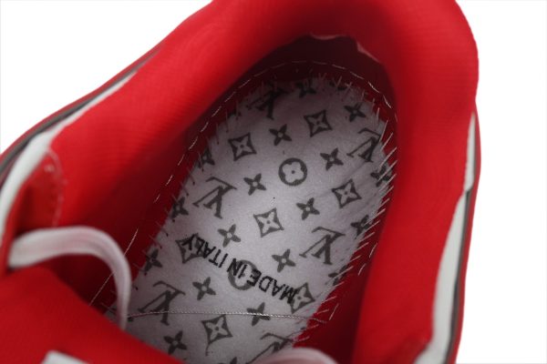 pk_god_batch_louis_vuitton_trainer_white_red_1AD66D5341812 PK God Batch LOUIS VUITTON Trainer White Red