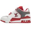 PK God Batch LOUIS VUITTON Trainer White Red PK God Batch LOUIS VUITTON Trainer White Red