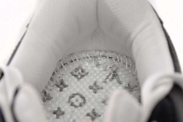 PK God Batch LOUIS VUITTON x Nike Air Force 1 Black White 7108-8