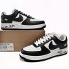 PK God Batch LOUIS VUITTON x Nike Air Force 1 Black White 7108-8