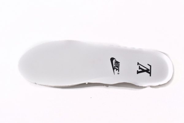 PK God Batch LOUIS VUITTON x Nike Air Force 1 Black White 7108-8