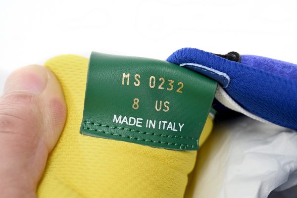 PK God Batch LOUIS VUITTON x Nike Air Force 1 Silver Yellow 1A9VCH