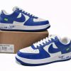 PK God Batch LOUIS VUITTON x Nike Air Force 1 White Blue 7108-5