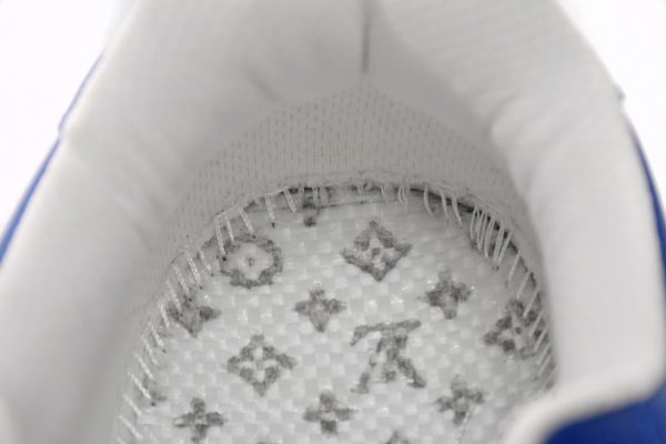PK God Batch LOUIS VUITTON x Nike Air Force 1 White Blue 7108-5