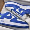 PK God Batch LOUIS VUITTON x Nike Air Force 1 White Blue 7108-5