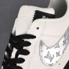 PK God Batch Louis Vuitton x Nike Air Force Low White Black Silver