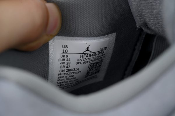 PK God Batch Nigel Sylvester x Air Jordan 4 Retro OG SP Gray Brick HF4340-003