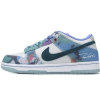PK God Batch Nike SB Dunk Low Futura Laboratories Bleached Aqua HF6061-400