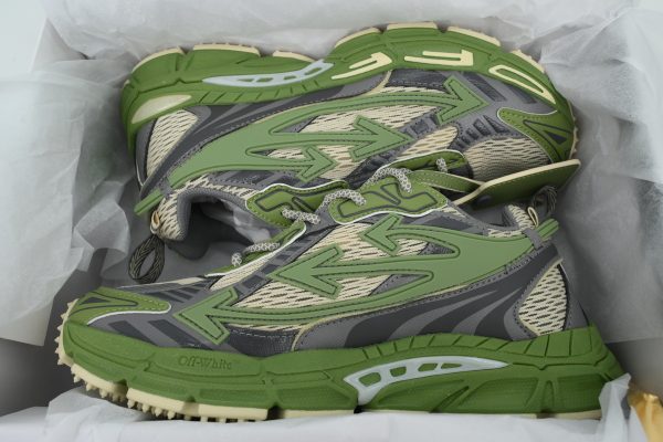 PK God Batch OFF-WHITE Out Of Military Green Grey