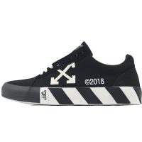 PK God Batch Off-White Vulc Low Top 'Black' OMIA085E183510011000 PK God Batch Off-White Vulc Low Top 'Black' OMIA085E183510011000
